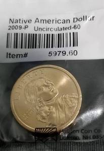 lot 44 image: GROUP OF 5 US DOLLARS AS PICTURED