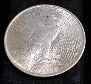 lot 56 image: 1922 PEACE SILVER DOLLAR UNC