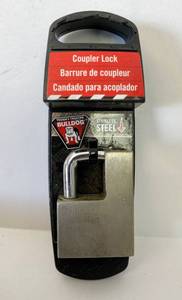 lot 4B image: Bulk Lot of New Trailer Coupler Locks and Pin Locks