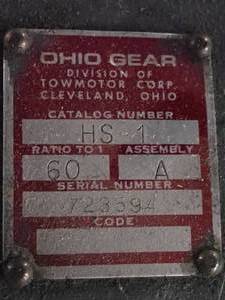 lot 144 image: Gear Reducer See  photos 