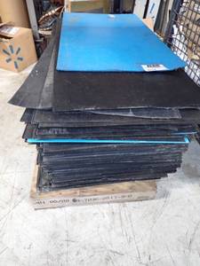 lot 59 image: Pallet of Plastic Corrugated Sheets