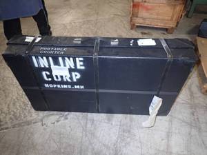 lot 55 image: Large Travel Trade show case, plastic