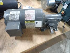 lot 94 image: BALDOR INDUSTRIAL MOTOR  14 HP Motor
