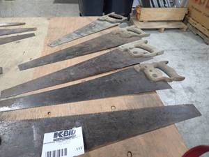 lot 112 image: Lot of 5 Woodsaws
