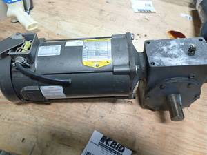 lot 147 image: BALDOR .75 HP Motor with Drive