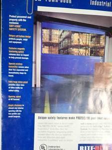lot 13 image: High Speed RiteHeight Industrial Power Door