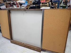 lot 146 image: Whiteboard plus cork on both sides
