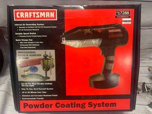 lot 2 image: Craftsman Powder Coating System
