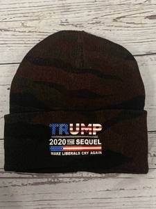 lot 30 image: Trump 2020 The Sequel Make Liberals Cry Again Brown Camo Hat