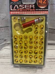 lot 37 image: Super Powered Laser Pointer with 42 Tips