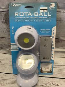 lot 44 image: Roto-Ball Remote Controlled Magnetic Lights