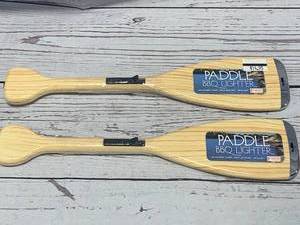 lot 47 image: Lot of 2 BBQ Paddle Lighters 12 Long