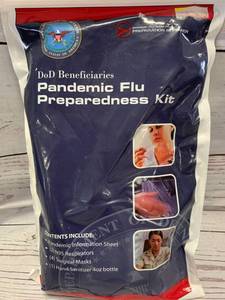 lot 57 image: Dept. of Defense Pandemic Coronavirus Preparedness Kit
