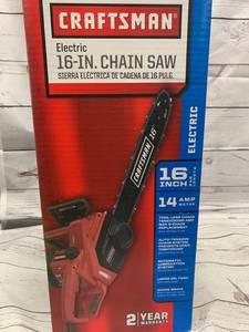 lot 72 image: Craftsman 16 Electric Chainsaw