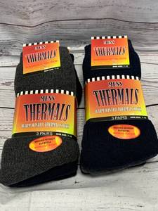 lot 88 image: 6 Pair of Mens Thermal Socks