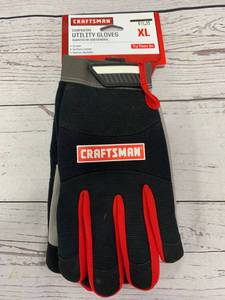 lot 93 image: Craftsman Utility Gloves Size XL $18.95 retail