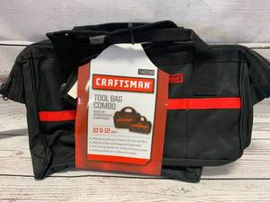 lot 121 image: Craftsman Tool Bag Combination Set of 2