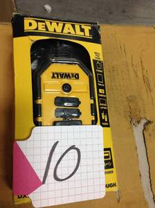 lot 10 image: DEWALT 140-Watt Power Inverter with Dual USB Ports  in good condition