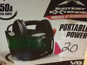 lot 20 image: Schumacher Battery Extender 12-Volt, 750 Amp Battery Jump Starter  in good condition