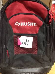 lot 21 image: HUSKY BACKPACK  in good condition