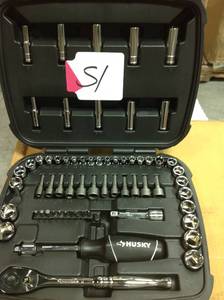 lot 51 image: Husky Mechanics Tool Set (65-Piece)  in good condition