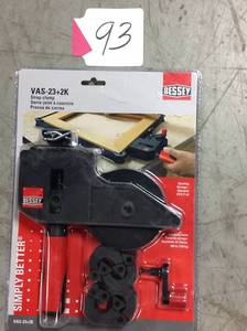 lot 93 image: BESSEY 23 ft. Variable Angle Strap Clamp  in good condition