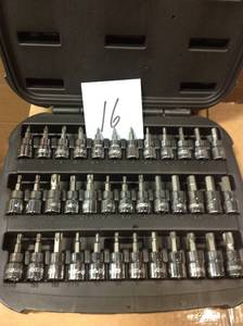 Husky 38 in. Drive Master Bit Socket Set (37-Piece) in good condition