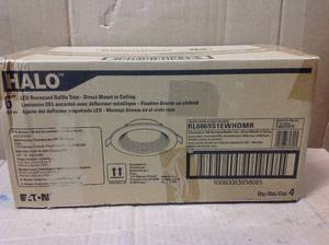 RL 6 in. 2700K-5000K Selectable CCT White Remodel Recessed Integrated LED Direct Mount Kit not used