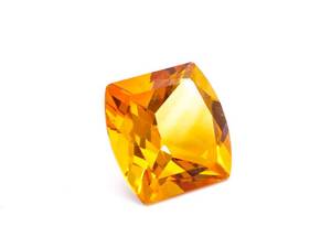 High-Grade Intense Yellow  Orange Citrine Loose Gemstone 11 Carats