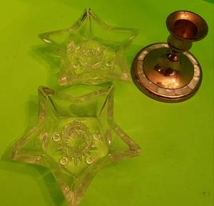 Candle holder lot