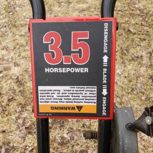 Lawn edger 3.5hp