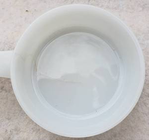 Set of 4 White 14oz Ovenware bowls with handles