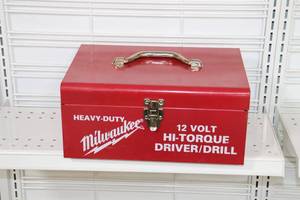 lot 59 image: Milwaukee 12 volt Drill Supertough in case