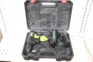 lot 64 image: China made 25 volt Drill in case