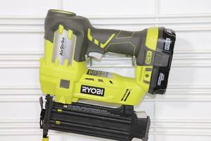 lot 67 image: Ryobi 18 volt Brad Nailer wbattery no charger
