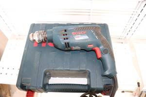 lot 95 image: Bosch 1191vsr Hammer Drill in case