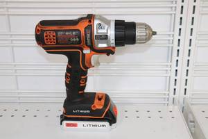 lot 96 image: Black and Decker 20 volt Drill BDCDMT1120 wcharger