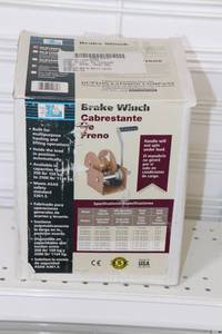 lot 99 image: Hand Crank Brake Winch