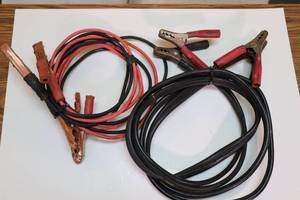 lot 139 image: 2 Pair Jumper Cables