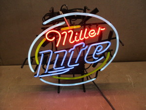lot 7 image: Miller Lite Beer Sign
