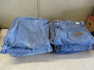 lot 36 image: Good Used Work Jeans Waist Size 36