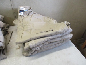 lot 46 image: Long Sleeved Work Shirts