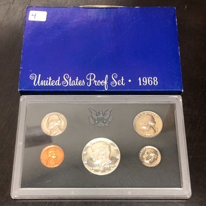 lot 4 image: 1968 U.S. Proof Set ...