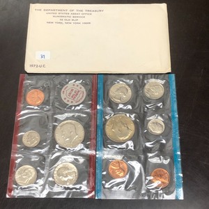 lot 39 image: 1972 Uncirculated P&D-Mint Coin Set...