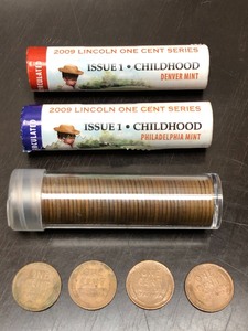 lot 66 image: Lot Of (1) P-Mint & (1) D-Mint Unc...