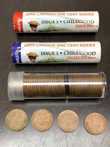 lot 67 image: Lot Of (1) P-Mint & (1) D-Mint Unc...