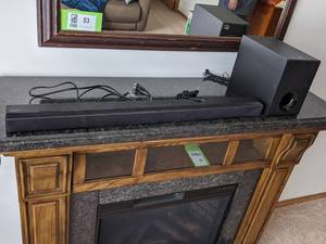 lot 54 image: SONY Sound Bar with Subwoofer