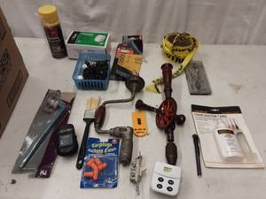 lot 60 image: Old Hand Drills, Hardware, Hand Tools