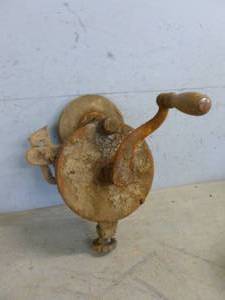 Vintage Grinding Wheel