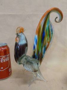 Art Glass Rooster